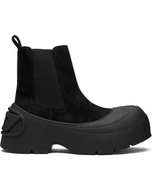 DIESEL ブラック D-Donald Beatle チェルシーブーツ