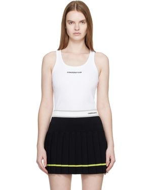 CASABLANCA Ribbed Tank Top - Black
