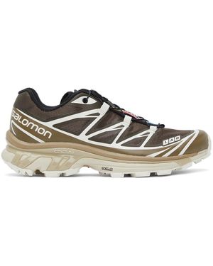 Salomon Xt-6 Advanced Trainers - Brown