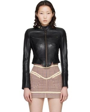 KNWLS Claw Leather Jacket - Black
