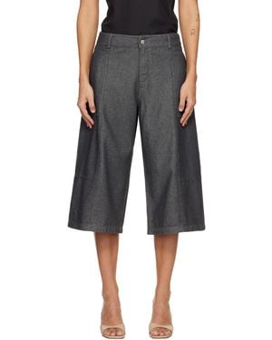 Belle Anna Vallie Denim Shorts - Black