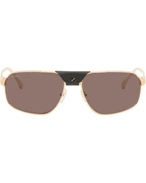 Cartier 'Santos De Sunglasses - Brown