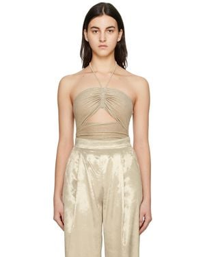 Camilla & Marc Ibiza Bodysuit - Metallic