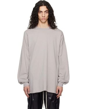 Rick Owens Off- Temple Tommy Ls T-Shirt - Multicolour