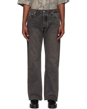 Hope Relaxed Bootcut Jeans - Black
