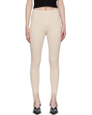 Aeron Off- Leo leggings - Natural