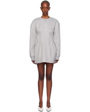 JW Anderson Textured Hourglass Knit Minidress - Black