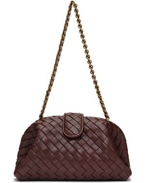 Bottega Veneta Burgundy Lauren 1980 Clutch - Brown