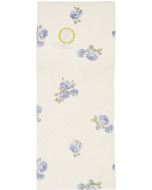 Martine Rose Off- Padded Scarf - Natural