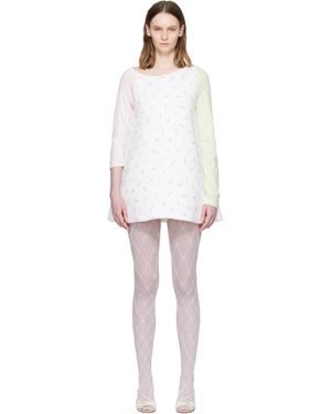 Ans Dostoevner Formed Minidress - White