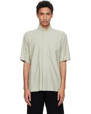 Homme Plissé Issey Miyake Stripe Jersey Shirt - Multicolour
