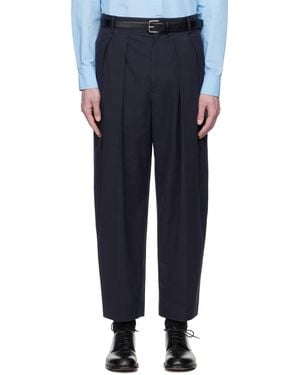 The Row Dyon Trousers - Blue