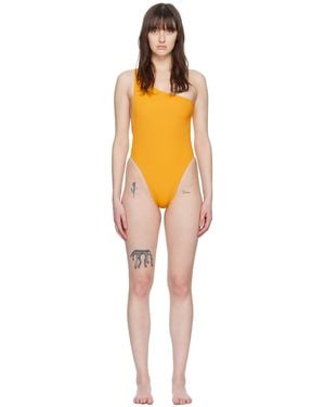 Louisa Ballou Plunge One-piece Swimsuit - Black