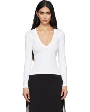 Flore Flore Dewi Longsleeve T-Shirt - White