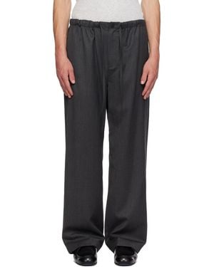 LE17SEPTEMBRE Elasticized Easy Trousers - Black