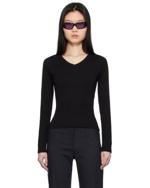 Flore Flore Jill Long Sleeve T-Shirt - Black