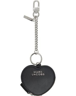 Marc Jacobs 'The Heart Pouch' Bag Charm - Black