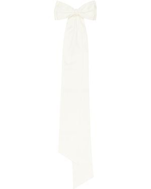 Sandy Liang Ssense限定 Bridalカプセルコレクション Palermo リボン バレッタ - ブラック