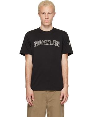 Moncler ブラック/Tシャツ