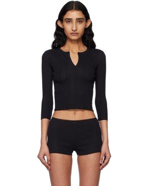 Cou Cou 'The Baby' Henley - Black
