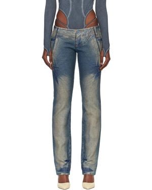 Miss Sixty Knwls Edition Tie Dye Jeans - Black