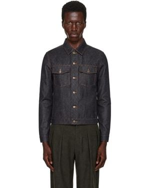 Entire studios Classic Denim Jacket - Black