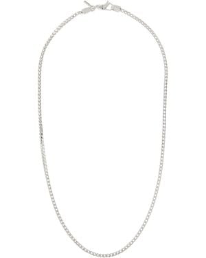 Emanuele Bicocchi Box Chain Necklace - White