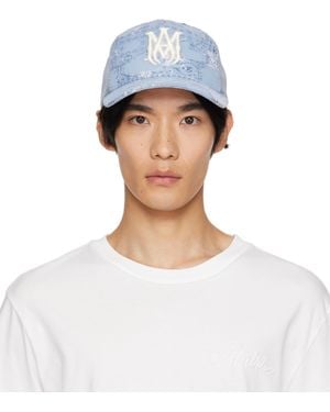 Amiri Bandana Repair Trucker Cap - White