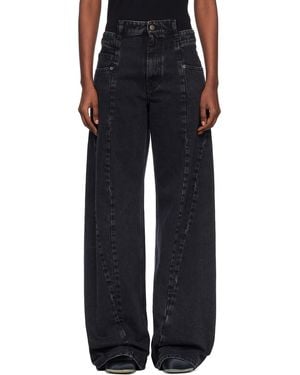 Maison Margiela Cut-Out Jeans - Black
