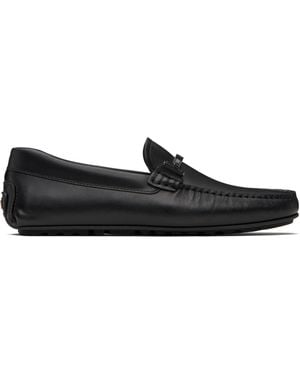 BOSS Branded Hardware Loafers - Black