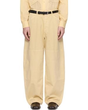Lemaire Big Work Jeans - Natural
