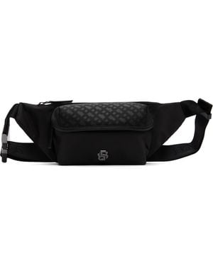 BOSS Logo Hardware Belt Bag - Black