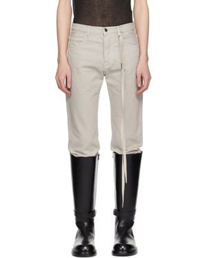 Ann Demeulemeester Govaart Jeans - Black