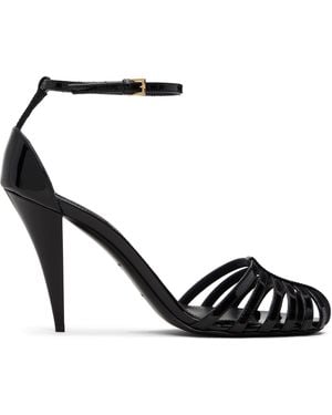 Givenchy Cage Heeled Sandals - Black