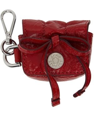 Acne Studios Multipocket Headphones Case - Red