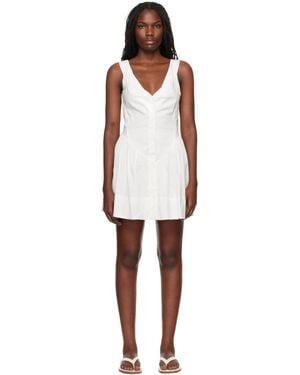 Frankie's Bikinis Corset Minidress - Black