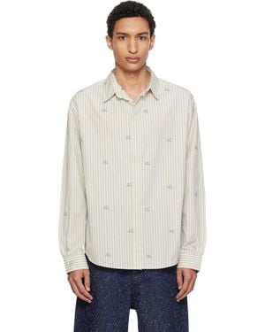 Jacquemus 'The Simon Long-Sleeve' Shirt - White