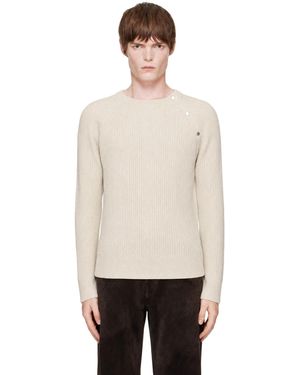 Carrera Pier Snap Sweater - Natural
