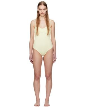 Bottega Veneta Off- Textured Bodysuit - Black