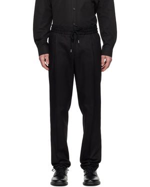 HUGO Slim-Fit Trousers - Black