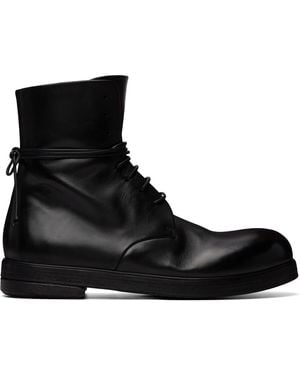Marsèll Zucca Zeppa Combat Boots - Black