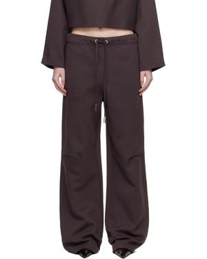 Jean Paul Gaultier 'The Embossed Gaultier' Lounge Trousers - Black