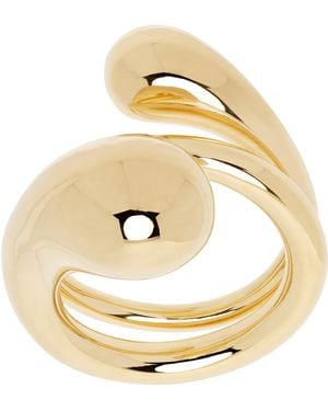 Bottega Veneta Drop Ring - Metallic