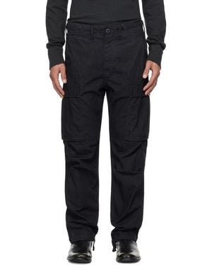 RRL Surplus Poplin Cargo Pant - Black