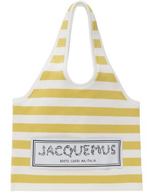 Jacquemus La Casa 'le Sac Marcel' Tote - Metallic