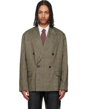 Our Legacy Khaki Halt Blazer - Brown