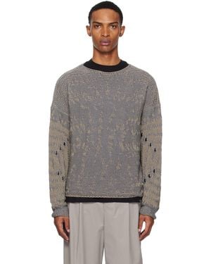 Roa Vortex Crewneck Sweater - Black