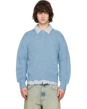sunflower Frederik Cotton Sweater - Blue