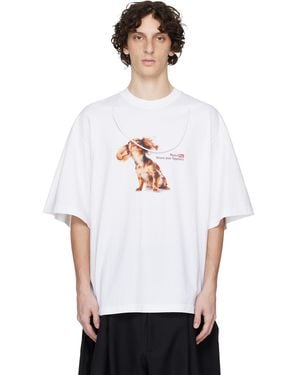 Abra Puppy T-Shirt - White