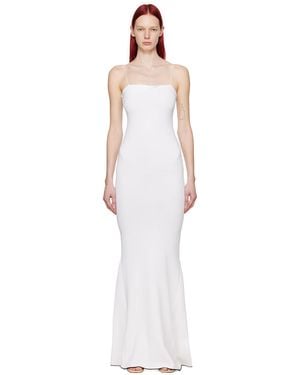 Jacquemus Les Sculptures 'La Robe Aro' Maxi Dress - Black